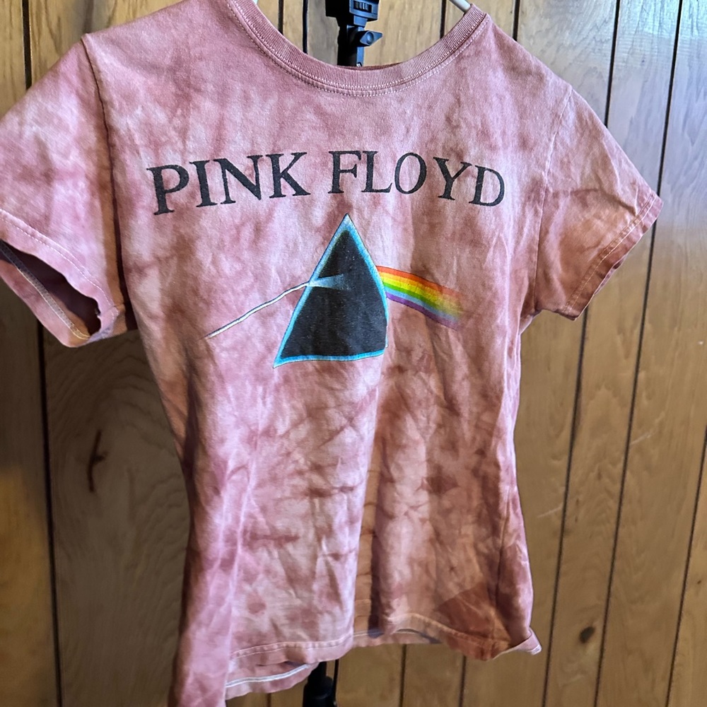 Pink Floyd tye-dye shirt